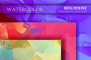 Watercolor Texture Digital Paper 02., a Texture Graphic by KENO Mascots (Thumbnail 2 of 5)