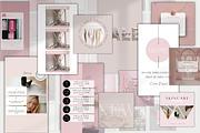 Pink Instagram Canva Mega Bundle, a Social Media Template by BRANDcontent (Thumbnail 3 of 8)