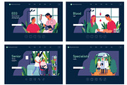 Part 1 Medical website illustrations, a Healthcare Illustration by Grivina's shop (Thumbnail 20 of 37)