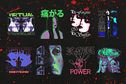 40+ Dark Vibes Designs Bundle, an Object Graphic by Pahlevi Studio (Thumbnail 2 of 6)