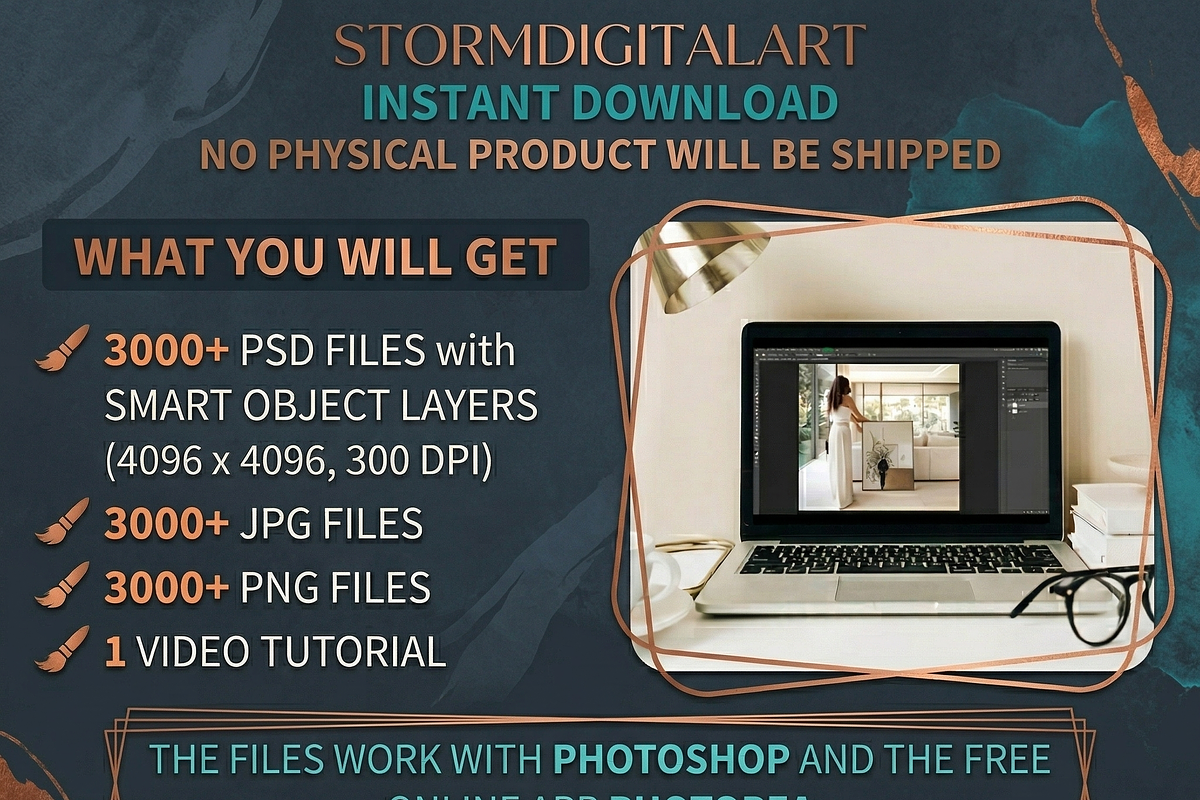 3000+ Lifetime Frame Mockup Bundle, a Mockup by StormDigitalArt (Photo 5 of 9)