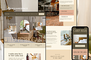 Airbnb Squarespace Website Template, a Squarespace Template by Solana Creative Co. (Thumbnail 1 of 11)