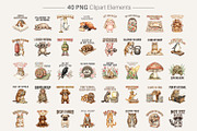 Sarcastic Retro Animal, a Decorative Illustration by Artnoy (Thumbnail 2 of 8)