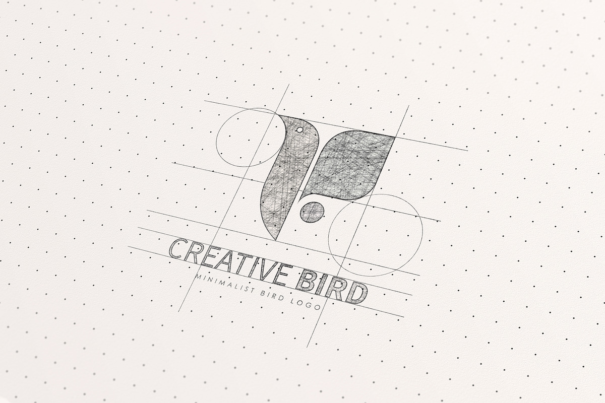 Pencil Sketch Logo Mockup V2, a Mockup by INTENTFX (Photo 1 of 14)