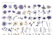 Ultimate Flower & Leaf Collection, an Object Graphic by Pretty Little Lines (Thumbnail 18 of 47)