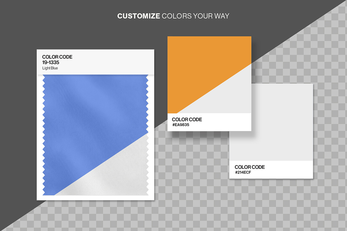 Color Palette Mockup Template, a Branding & Logo Template by ...