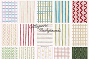 FOLK Frames & Backgrounds, an Illustration by SunnyAfternoons (Thumbnail 6 of 12)