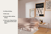 Interior Frame Mockup Set SAM, a Household Mockup by Bonumo (Thumbnail 3 of 13)