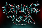 Chrome Text Effects Bundle 02, a Layer Style Add-On by Hyperpix Productions (Thumbnail 45 of 48)