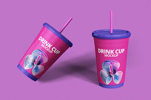 Drink Cup Mockup, a Cups & Container Mockup by Designbuys