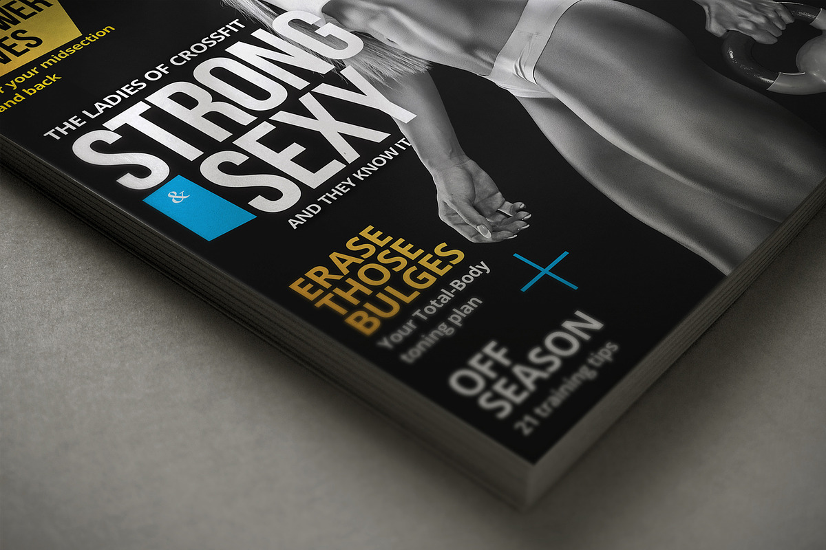 WOD Magazine cover template, a Magazine Template by Blue Monkey Media (Photo 5 of 5)
