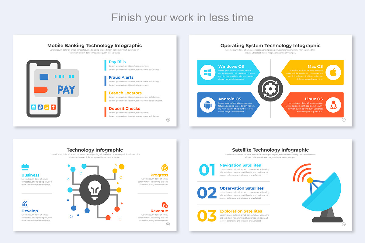 Technology Infographic Google Slide, a Templates & Theme by Mighty-Slide (Photo 5 of 8)
