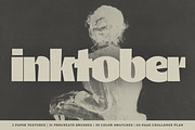 The Inktober Challenge Procreate Kit, a Brush Add-On by Digi Life (Thumbnail 1 of 9)