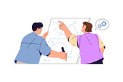 Students learning set. Education, an Education Illustration by PaperTrident (Thumbnail 17 of 17)