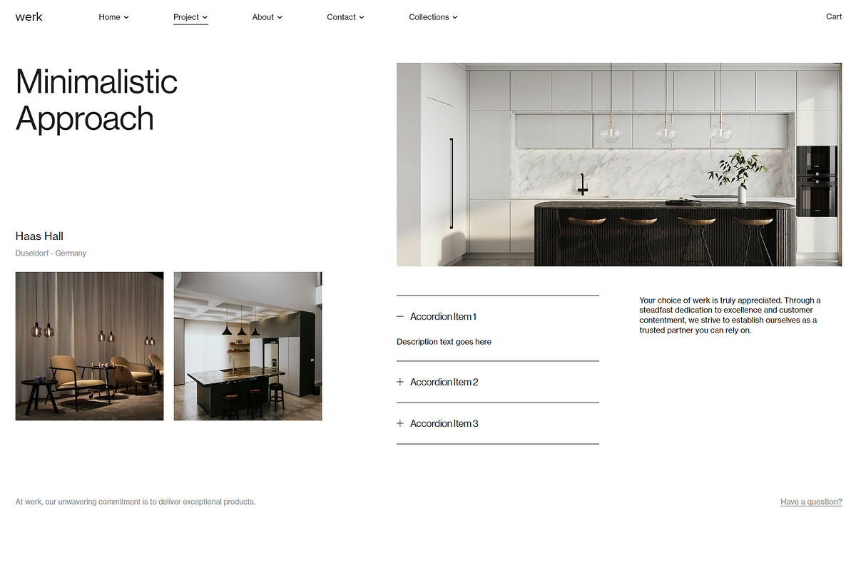 Werk Squarespace Website Template, a Squarespace Template by Goashape Studio (Photo 5 of 21)