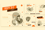 Positive Vibes social Media -018-21, a Graphic by canve (Thumbnail 2 of 2)