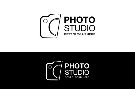 Photo Camera Studio Logo, a Branding & Logo Template by sore.studios