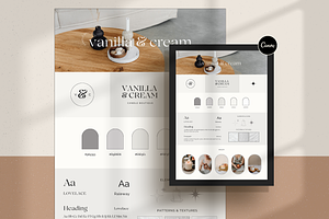 Elegant Boutiques Brand Board, a Branding & Logo Template by Creatif Foundry