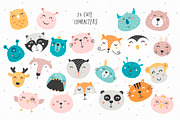 Animal smiles- Baby characters, an Animal Illustration by tatiletters (Thumbnail 2 of 7)