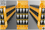 Aisle with Gondola Branding Mockup, an Advertising Mockup by Shocky Design Studio (Thumbnail 4 of 5)