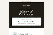 Mailchimp Abandoned Cart Templates, an Email Template by Art Club (Thumbnail 4 of 4)