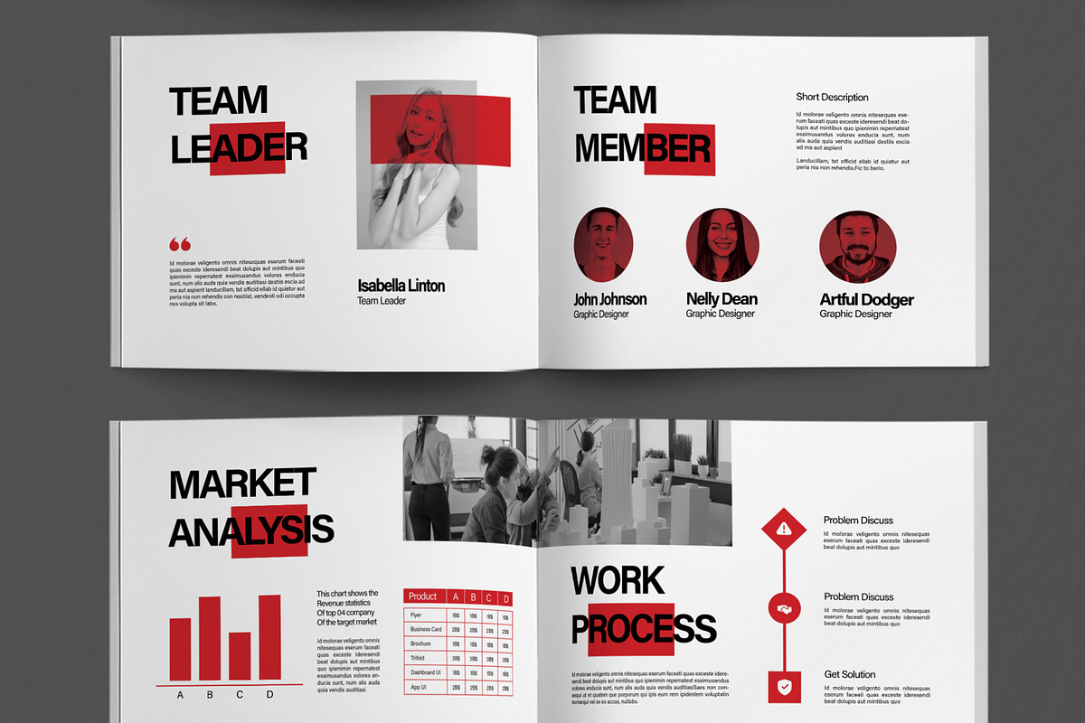 Creative Company Profile, a Brochure Template by ContestDesign (Photo 4 of 5)