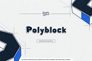 Polyblock Geometric Block Font