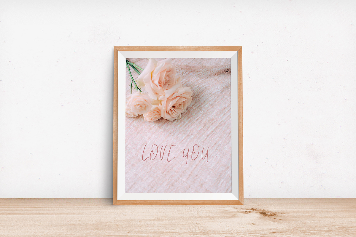 Blush roses stock photos SALE!, a Books & Magazine Mockup by Nellaino (Photo 2 of 4)