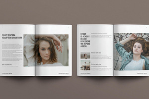 Editorial Lookbook Template