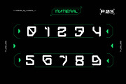 Zyper - Futuristic Display Font, a Font by Inviline.co (Thumbnail 4 of 7)