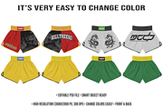 MMA Shorts Mockup – Editable PSD, a Bottom Mockup by std.badboy (Thumbnail 2 of 4)