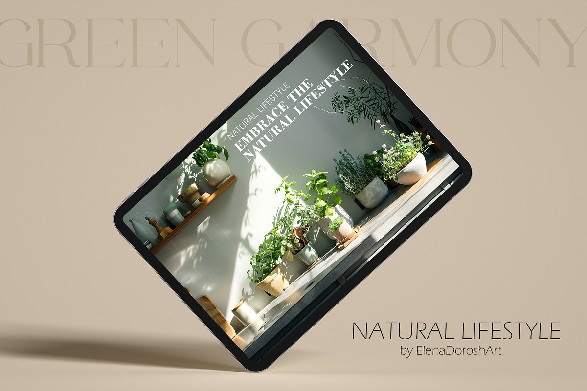 Green Harmony Stock Photo Bundle, a Nature Photo by Elena Dorosh (Photo 10 of 10)