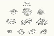 La Dolce Vita Hand-Draw Collection, an Object Illustration by NatalieArtShop (Thumbnail 5 of 14)