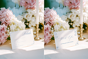 Hydrangea 3.5x5 RSVP Card Mockup, a Product Mockup by Serenefeeling (Thumbnail 2 of 6)