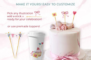Romantic Watercolor Clipart set, a Decorative Illustration by WatercolorElena (Thumbnail 4 of 11)