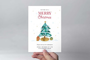 Simple Christmas Greetings Card, a Card Template by BrandPacks (Thumbnail 2 of 5)