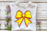 Baseball Softball Coquette Bow Png, an Illustration by Libby Wishes (Thumbnail 2 of 5)