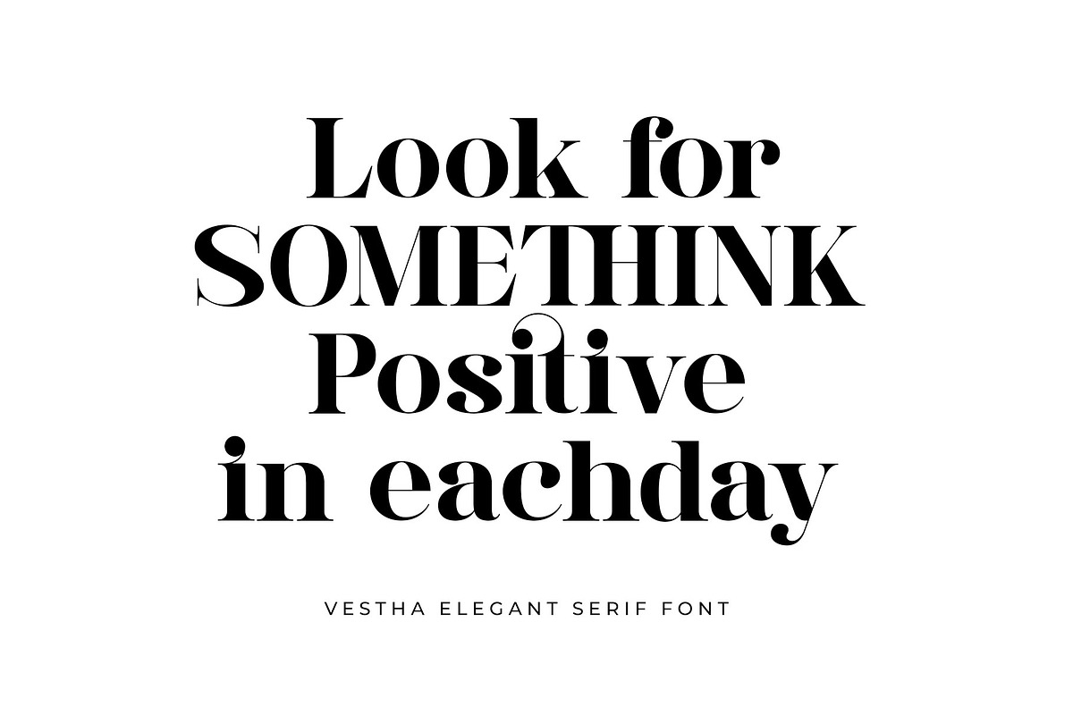 Vestha - Elegant Serif Font, a Serif Font by RantautypeStudio (Photo 11 of 19)