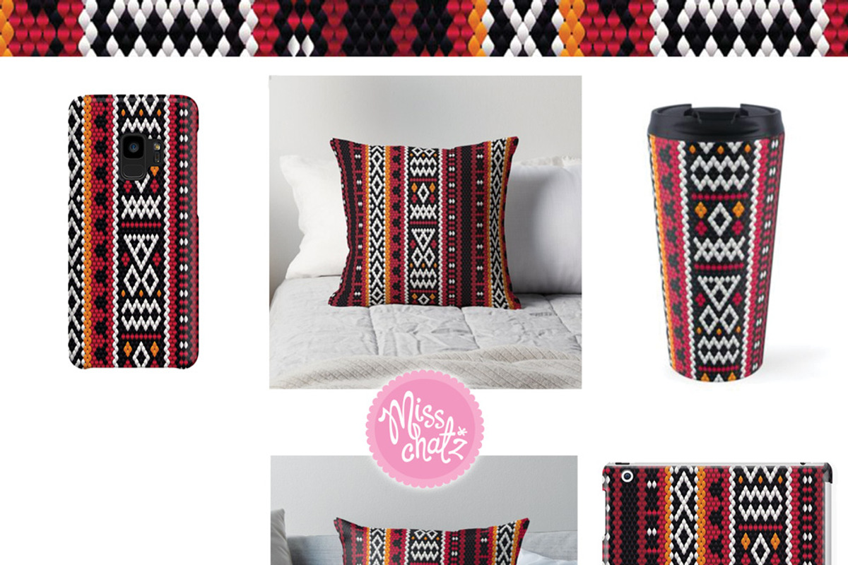 SADU Weave Pattern (Seamless), a Pattern Graphic by MISS CHATZ (Photo 2 of 2)