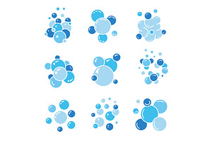 Soap bubbles. Underwater aquarium, a Background Graphic by Onyx