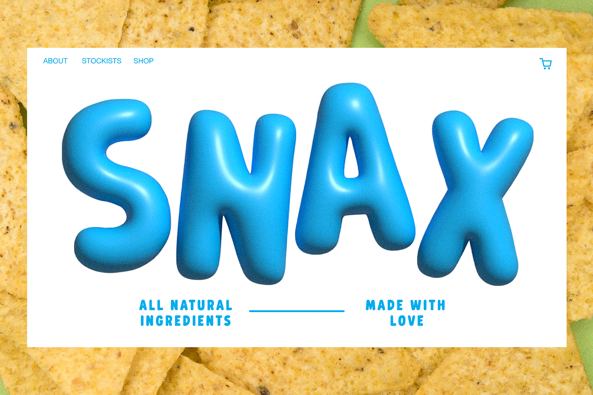 AG SNAX ROUNDED, a Sans Serif Font by Ant Gardner (Photo 6 of 6)