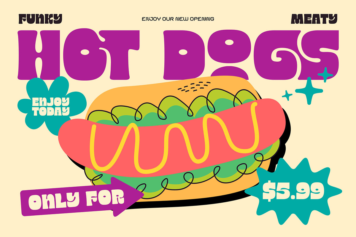 Kroogy Mice Typeface, a Sans Serif Font by alit design (Photo 6 of 21)