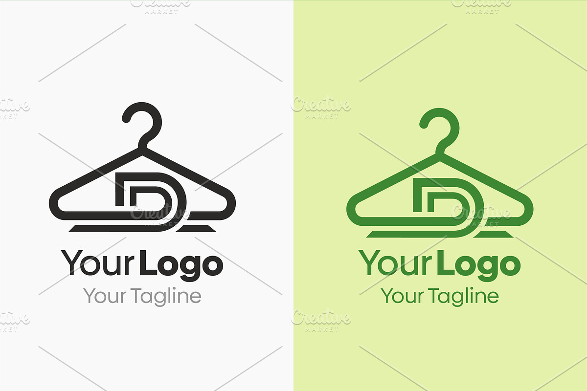 Deluxe Clothing Logo Template, a Branding & Logo Template by Grapixy (Photo 3 of 3)