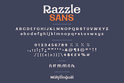 Razzle Sans | A Whimsical Sans Serif, a Sans Serif Font by Ayca Atalay (Thumbnail 5 of 5)