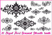 Classic Floral Border Collection, an Illustration by Artivon (Thumbnail 1 of 21)