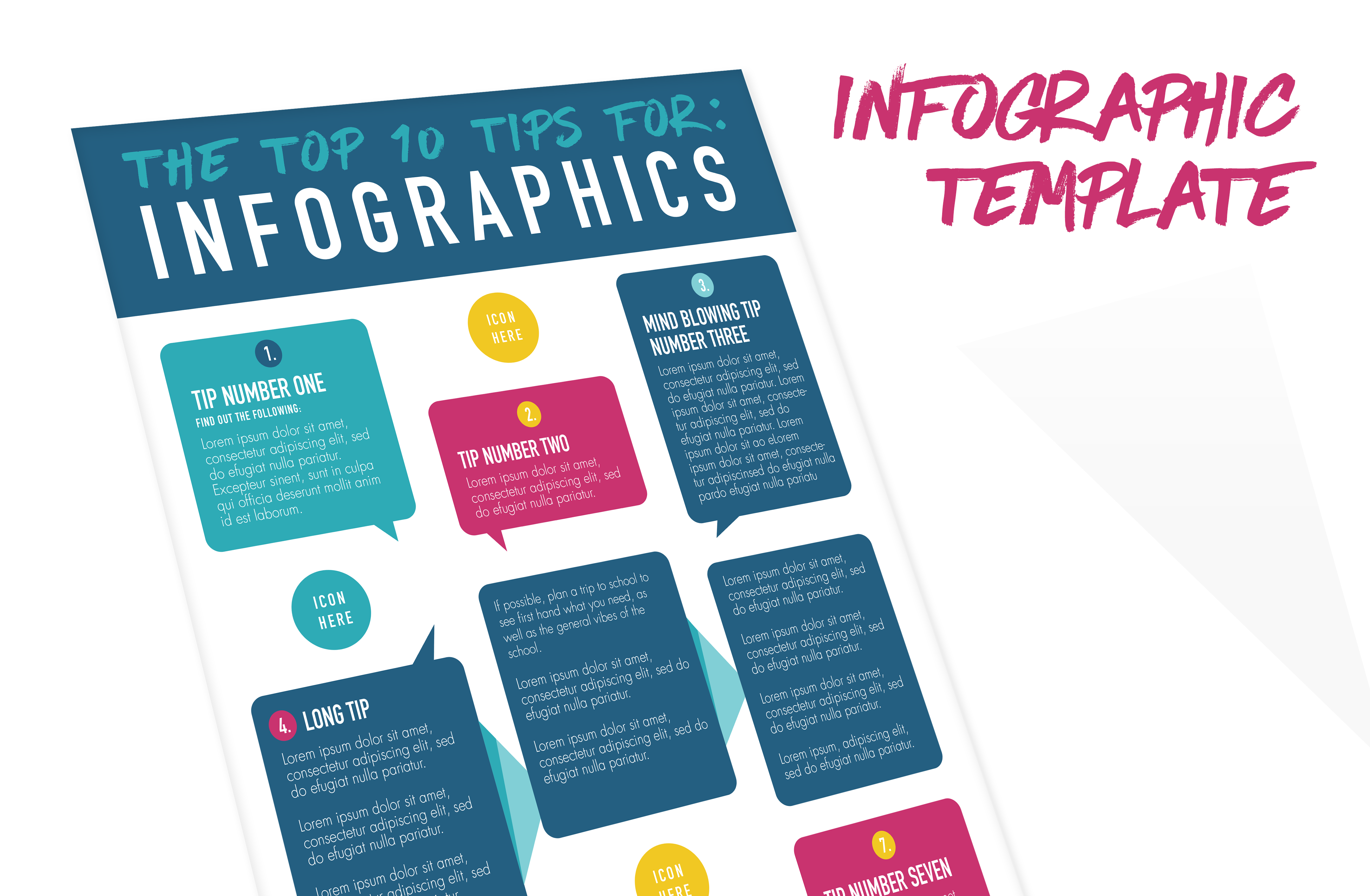 ReadyMade Infographic Template by Organic Design Co  Creative Market