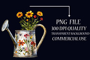 Gardening Tools Watercolor Clipart, an Illustration by Libby Wishes (Thumbnail 6 of 7)