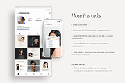 Esthetician Instagram templates, a Social Media Template by LiliesandBerries (Thumbnail 4 of 22)