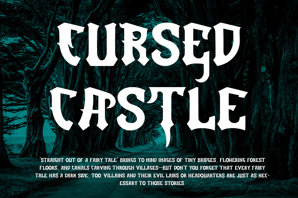 UnderworldGate - Blackletter Font, a Blackletter Font by AQR Studio (Photo 7 of 9)