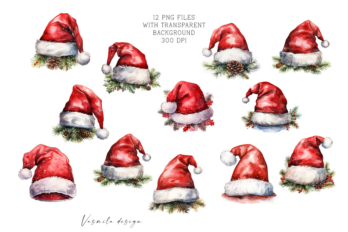 Christmas Bundle, a Seasonal Illustration by Vasmila (Photo 21 of 21)
